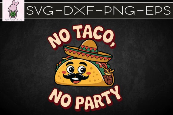 Dabbing Taco Cinco De Mayo Funny SVG for Crafts and Graphics
