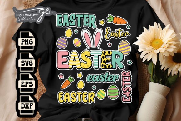 Easter Happy Rabbit Funny SVG for Crafts and Graphics