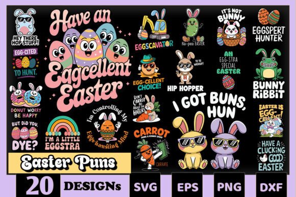 Easter Puns SVG Bundle Review