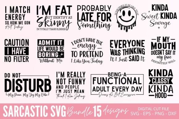 Sarcastic Svg for Playful Branding